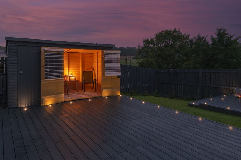 Outdoor deck lighting